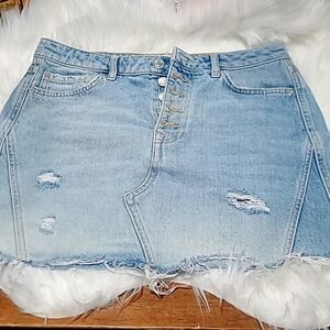 We the free denim skirt